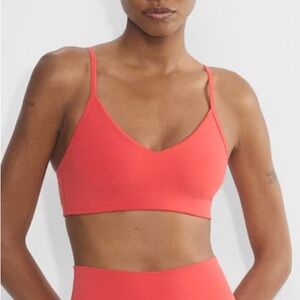 TNA Hold Tight Bra Top in Red